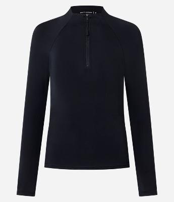 Camiseta Esportiva de Manga Longa e Gola Alta