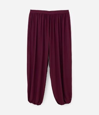 Calça Aladim em Crepe com Short Interno Curve & Plus Size