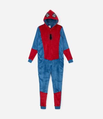 Pijama Jumper Infantil em Fleece com Estampa Spider-Man – Tam 3 a 12 Anos