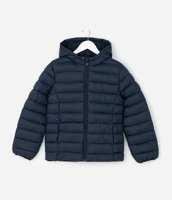 Jaqueta Infantil Puffer em Microfibra com Capuz – Tam 5 a 16 Anos