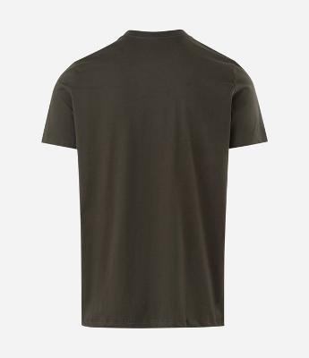 Camiseta Regular Básica em Algodão