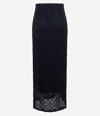 Saia Longa Rendada com Cós Elástico