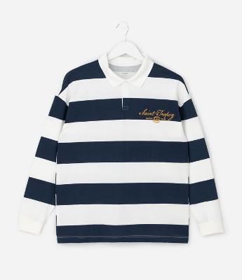 Camiseta Polo Infantil com Bordado Frontal – Tam 5 a 14 Anos