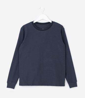 Camiseta Infantil em Moletinho Texturizado – Tam 5 a 14 Anos