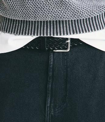 Cinto em PU Trançado