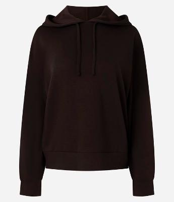 Blusão Oversized em Modal com Capuz