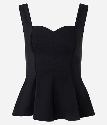 Blusa Peplum Sem Manga em Bengaline