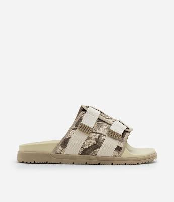 Chinelo Slide Camuflado com Tiras Ajustáveis