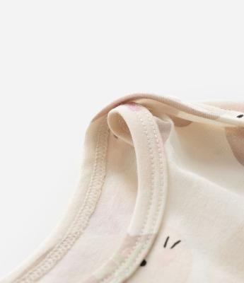 Body Infantil com Estampa de Coelhinho – Tam 0 a 18 Meses