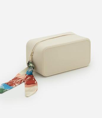 Necessaire Média Retangular com Puxador de Lenço