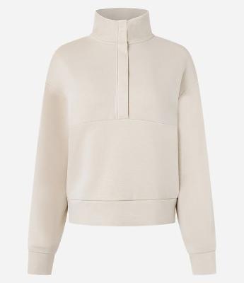 Blusão Moletom com Gola Alta