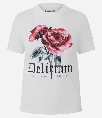 Camiseta New T-shirt com Estampa Delirium  Floral