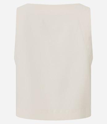 Blusa Estruturada em Viscose com Alça Larga