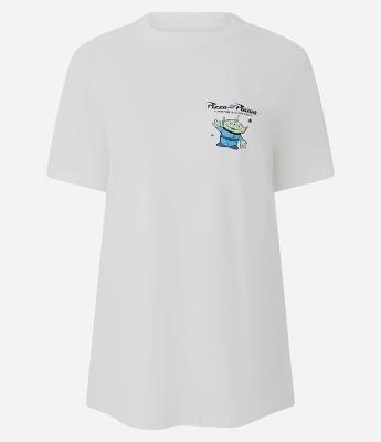 Camiseta com Estampa Toy Story Pizza Planet