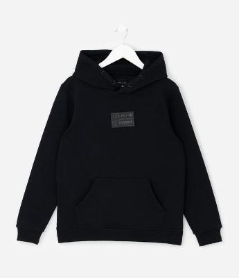 Casaco Infantil com Capuz e Patch Rubber – Tam 5 a 14 Anos