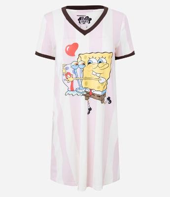 Camisola em Viscolycra com Estampa Bob Esponja