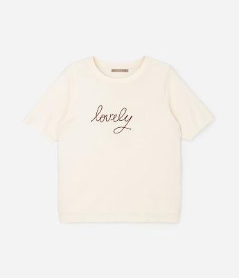 Blusa em Tricô com Bordado Lovely Curve & Plus Size