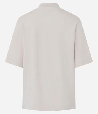 Blusa com Modelagem Alongada e Manga Ampla