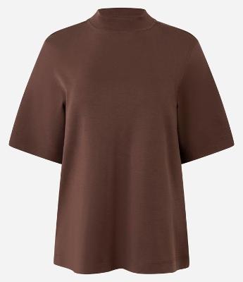 Blusa com Modelagem Alongada e Manga Ampla