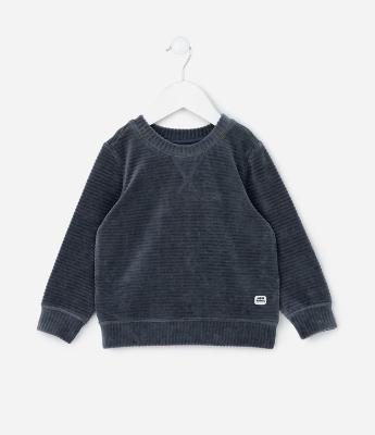 Casaco Infantil em Veludo Canelado – Tam 1 a 5/6