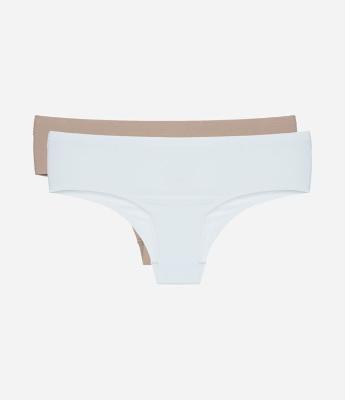 Kit 03 Calcinhas Biquini em Microfibra