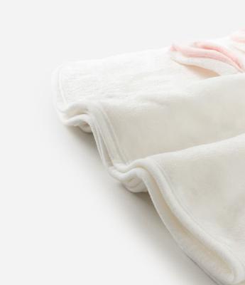 Cobertor Infantil em Plush com Bordado de Coelhinho – Tam U