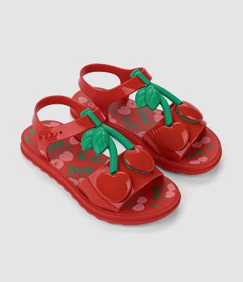 Sandália Infantil com Aplique de Cerejas – Tam 23 a 34
