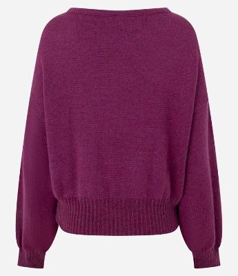 Blusa em Tricô Leve com Decote Ombro a Ombro