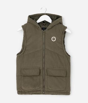 Colete Infantil com Capuz – Tam 5 a 14 Anos