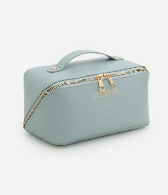 Necessaire Baú com Alça Reforçada e Interior Amplo