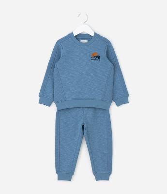 Conjunto Infantil com Recortes Matelassados – Tam 1 a 5/6 Anos