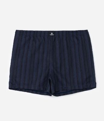 Cueca Samba-canção em Algodão Listrada