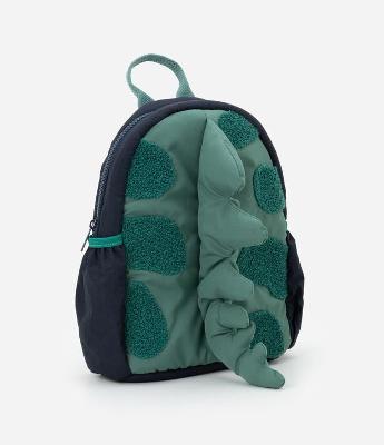 Mochila Infantil Interativa Dino com Cristas 3D – Tam U