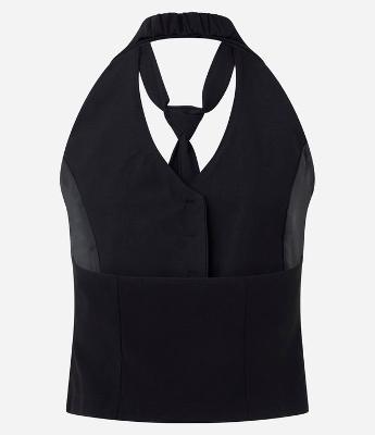 Colete Alfaiatado com Gravata Integrada