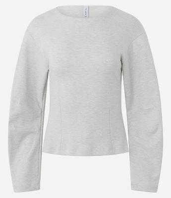 Blusa Regular com Manga Longa Ampla