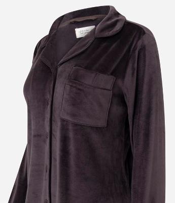 Pijama Americano Longo em Plush