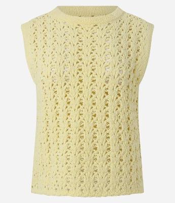 Colete Regular em Tricô Texturizado