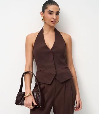 Colete Alfaiatado com Frente Única