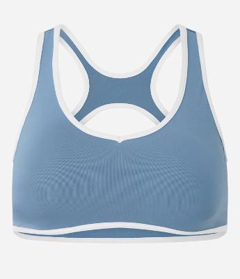 Top Nadador Esportivo com Viés Contrastante e Bojo