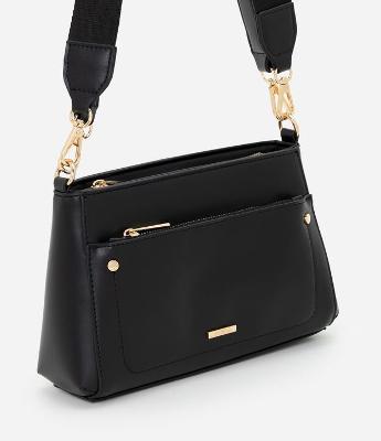 Bolsa Média Transversal com Alça Removível e Ajustável