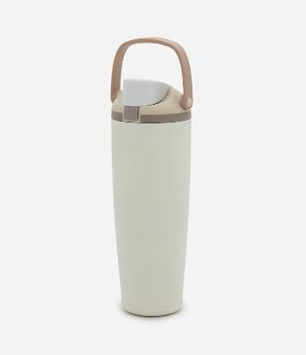 Garrafa Térmica em Aço Inoxidável com Trava na Tampa 900ml