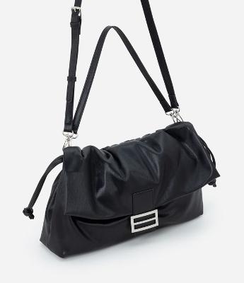 Bolsa Shoulder Soft Grande com Lapela