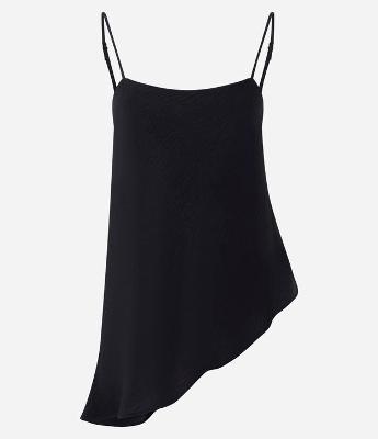 Blusa em Airflow Texturizado com Ponta Assimétrica