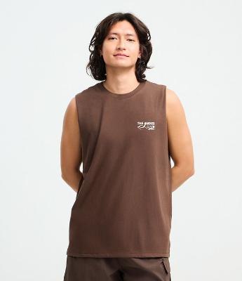 Regata Comfort em Algodão com Lettering The Andes