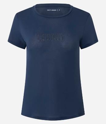 Camiseta Esportiva em Poliamida com Estampa Legacy