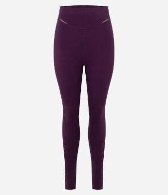 Calça Legging Esportiva em Poliamida com Detalhe no Cós