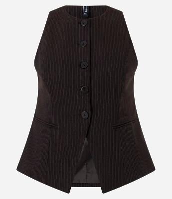 Colete Alfaiatado Risca de Giz