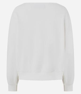 Blusão Ombro a Ombro em Moletom com Lettering Berlin