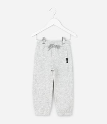 Calça Infantil em Moletom com Bolso Embutido – Tam 1 a 5/6 Anos