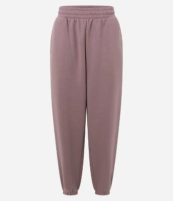 Calça Jogger em Fleece com Cós Elástico